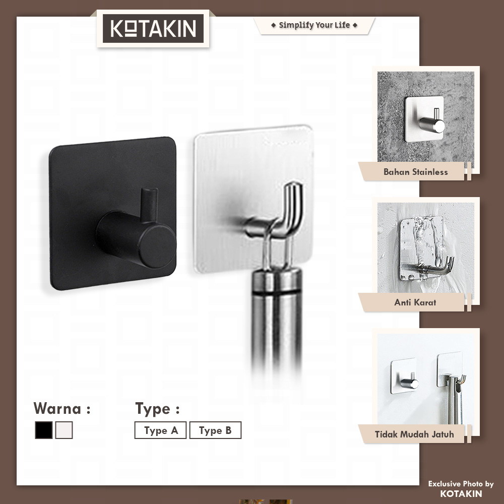 Gantungan Stainless Still Baju